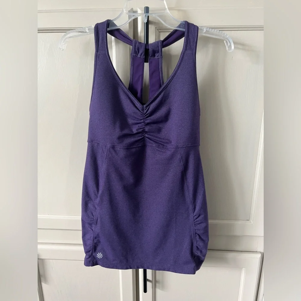 028 Athleta Tree of Life Racerback Tank - Picture 1 of 8